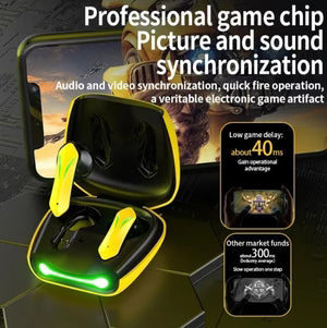 Wireless Earbuds Gaming Earphon